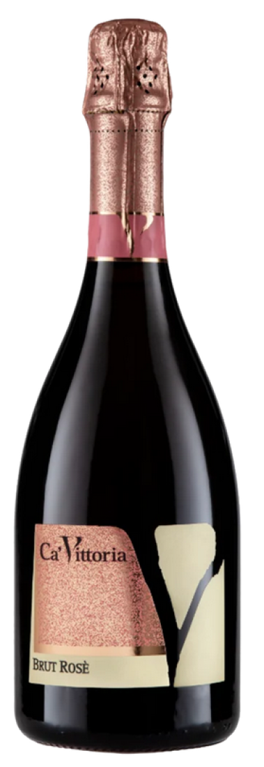 CA’ VITTORIA Spumante Brut Rosé – Italienischer Rosé-Schaumwein